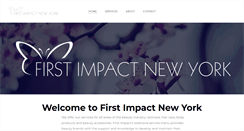 Desktop Screenshot of firstimpactnewyork.com